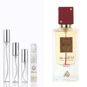 Perfume Decant Muestra ANA ABIYEDH ROUGE Lattafa Muestra Decant Perfumes ärabes Colombia