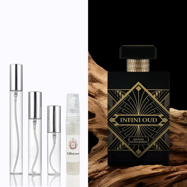 Muestra Decant Infini Oud Maison Alhambra - Perfumes Árabes Originales Colombia