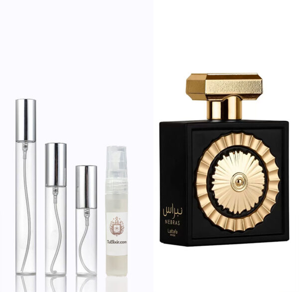 Muestra decant Nebras Perfumes Árabes Originales Colombia