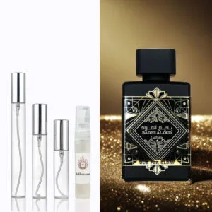 Muestra decant Oud for Glory Badee al Oud Lattafa Perfumes Árabes Originales Colombia