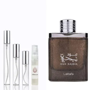 Muestra decant OUD NAJDIA Perfume Lattafa