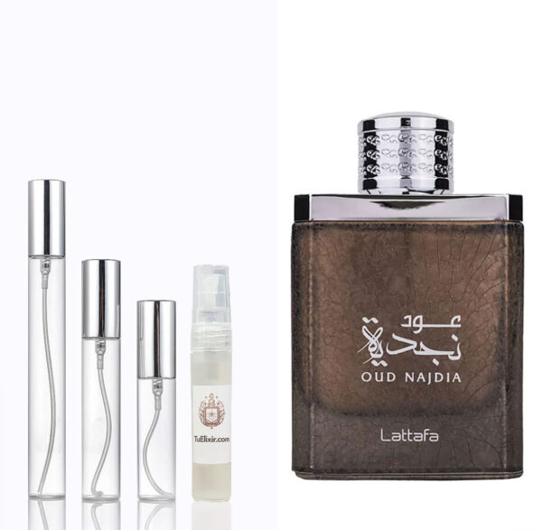 Muestra decant OUD NAJDIA Perfume Lattafa