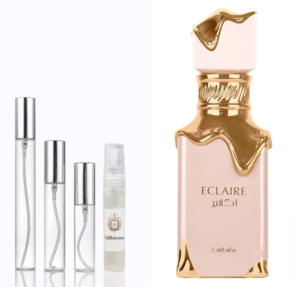 Decant Eclaire Lattafa Bianco Latte Perfumes árabes originales