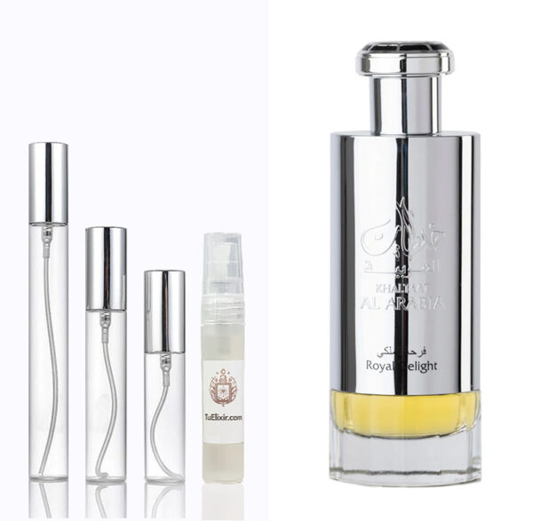 Muestra Decant Khaltaat Al Arabia Royal Delight lattafa Perfumes Árabes Originales