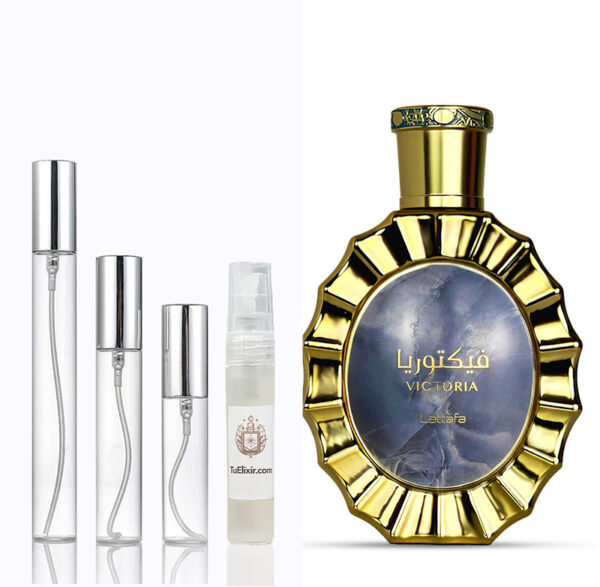 Muestra Decant Victoria Lattafa Perfumes Árabes Originales Colombia