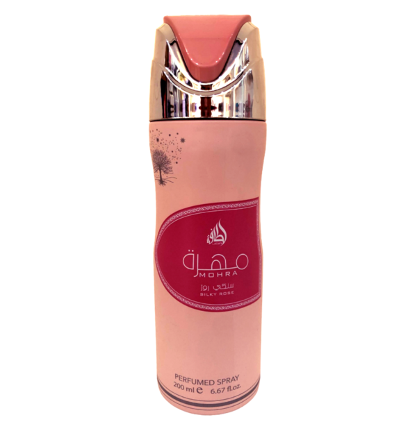 mohra silky rose feminino 200ml lattafa