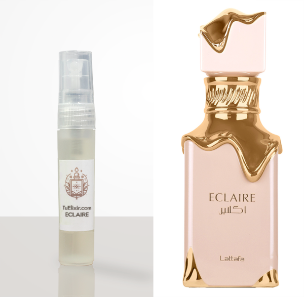 Decant Eclaire Lattafa Bianco Latte Perfumes árabes originales