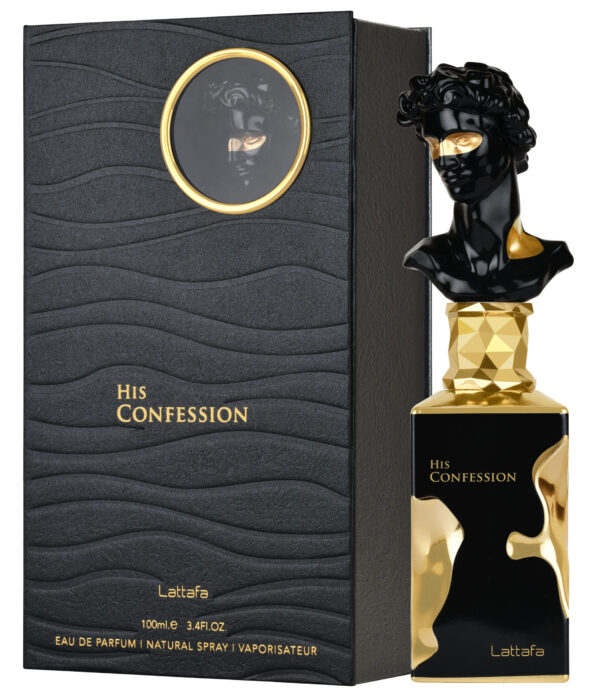 His Confession Lattafa Perfumes árabes Colombia
