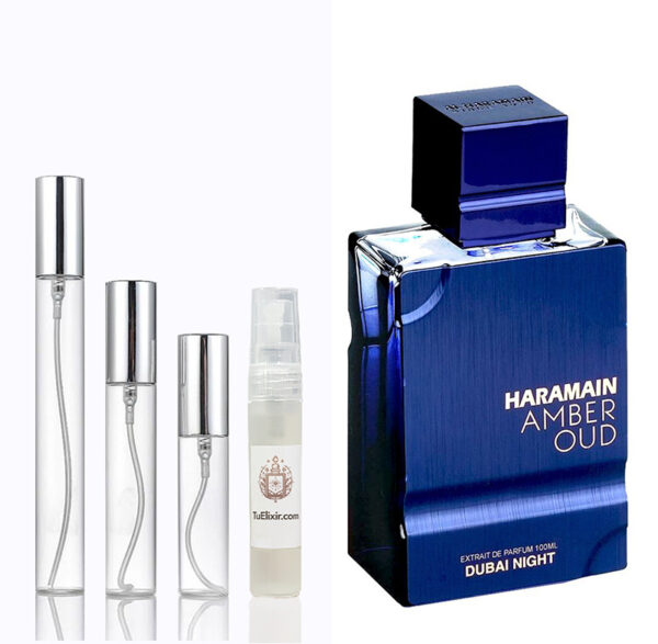 Decant Muestra Amber Oud Dubai Night Al Haramain Muestra Decant Perfumes ärabes Colombia