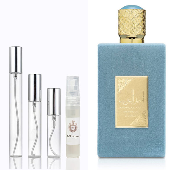 Decant muestra Ameer Al Arab Imperium Asdaaf Perfumes Árabes originales Colombia