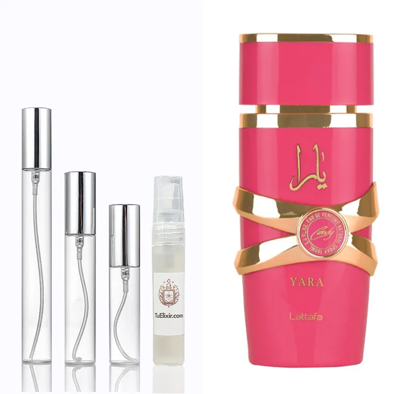 Decant Muestra Yara Candy Lattafa Perfumes Árabes Originales Colombia