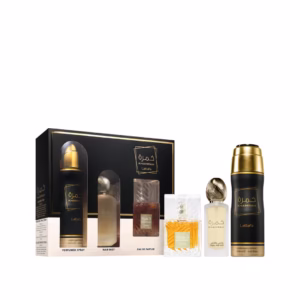 sET ESTUCHE kHAMRAH pERFUMES áRABES oRIGINALES cOLOMBIA