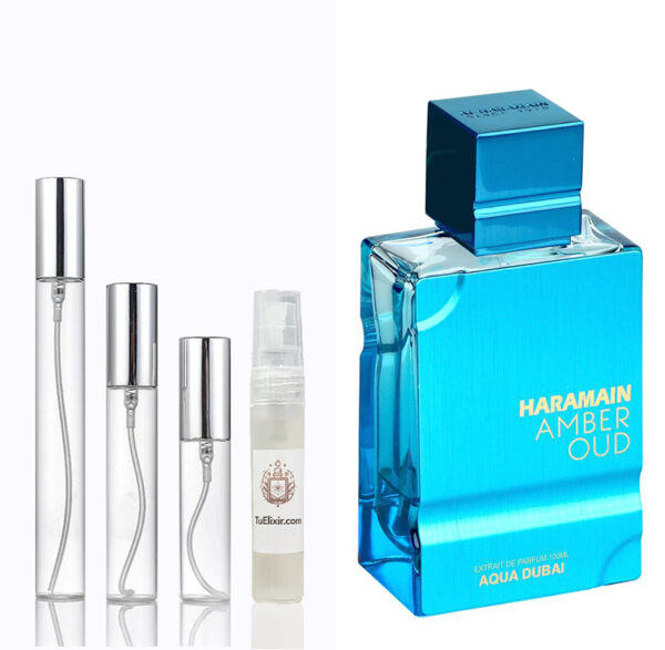 Decant Muestra Amber Oud Aqua Dubai Al Haramain Muestra Decant Perfumes ärabes Colombia