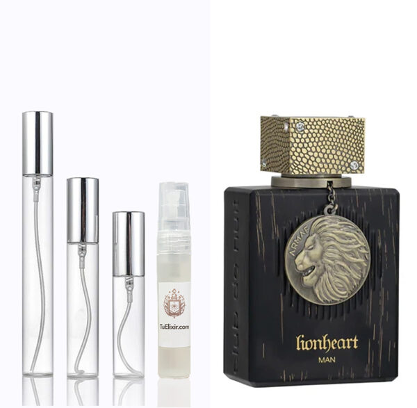 Muestra Decant Club de Nuit LionHeart Man Armaf Perfumes árabes originales Colombia