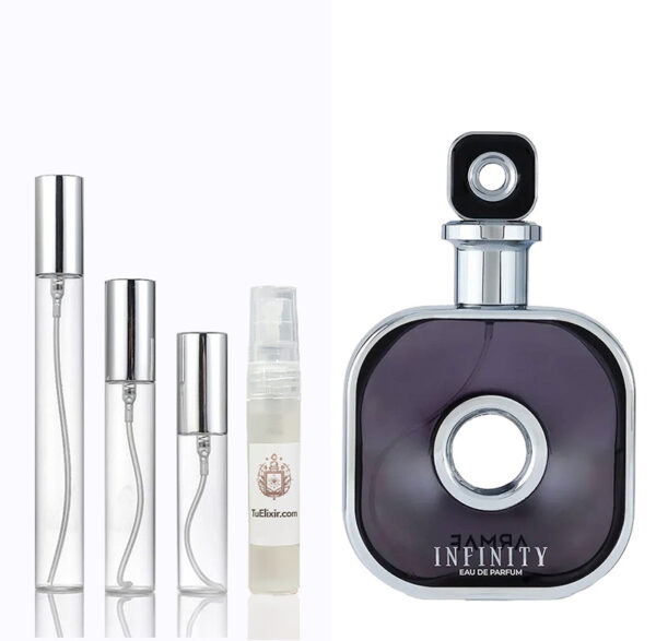 Muestra Decant Infinity Silver Armaf Perfumes árabes originales Colombia