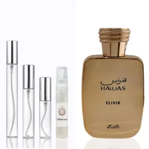 Muestra Decant Hawas Elixir Rasasi Perfumes Árabes Originales Colombia