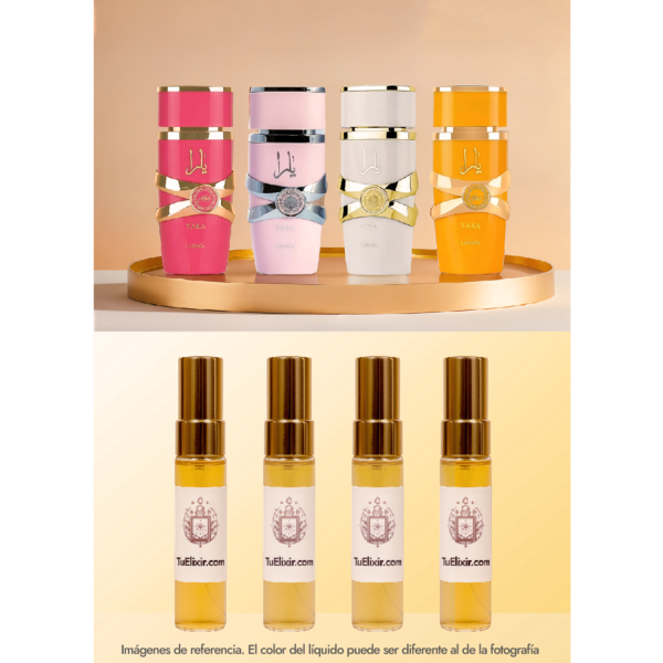 Muestras Decants Yara Lattafa - Perfumes originales árabes Colombia