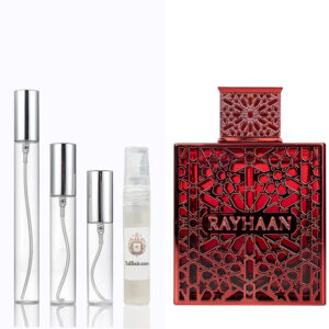 Decant muestra Rayhaan Crimson Perfumes Árabes Originales Colombia
