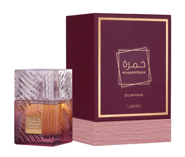 Khamrah Dukhan Lattafa Perfumes Árabes Originales Colombia