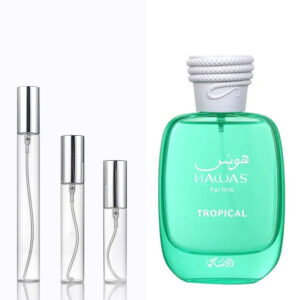 Muestra Decant Hawas Tropical Rasasi Perfumes Árabes Originales Colombia