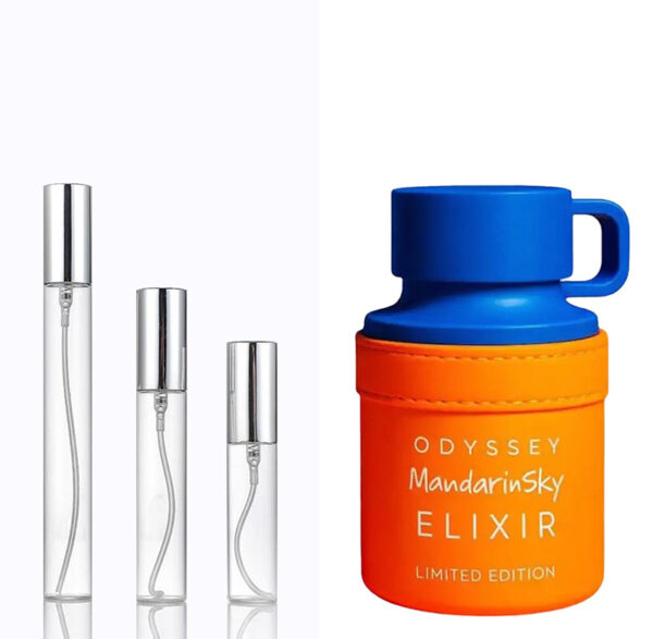 Decant muestra ODYSSEY MANDARIN SKY ELIXIR Perfumes Árabes Originales Colombia