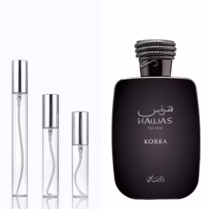 Muestra Decant Hawas Kobra Rasasi Perfumes Árabes Originales Colombia