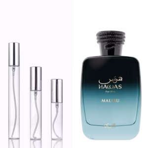 Muestra Decant Hawas Malibu Rasasi Perfumes Árabes Originales Colombia